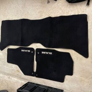 OEM‎ RAM 1500 2500 3500 Black Carpet Floor Mats Front & Rear Set Mopar 2019-2024